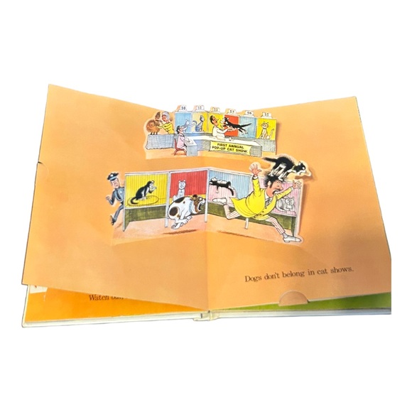 VTG Eric Gurney's Pop Up Cats HC Book 1974 Random House HTF READ DESCRIP… - Picture 8 of 11